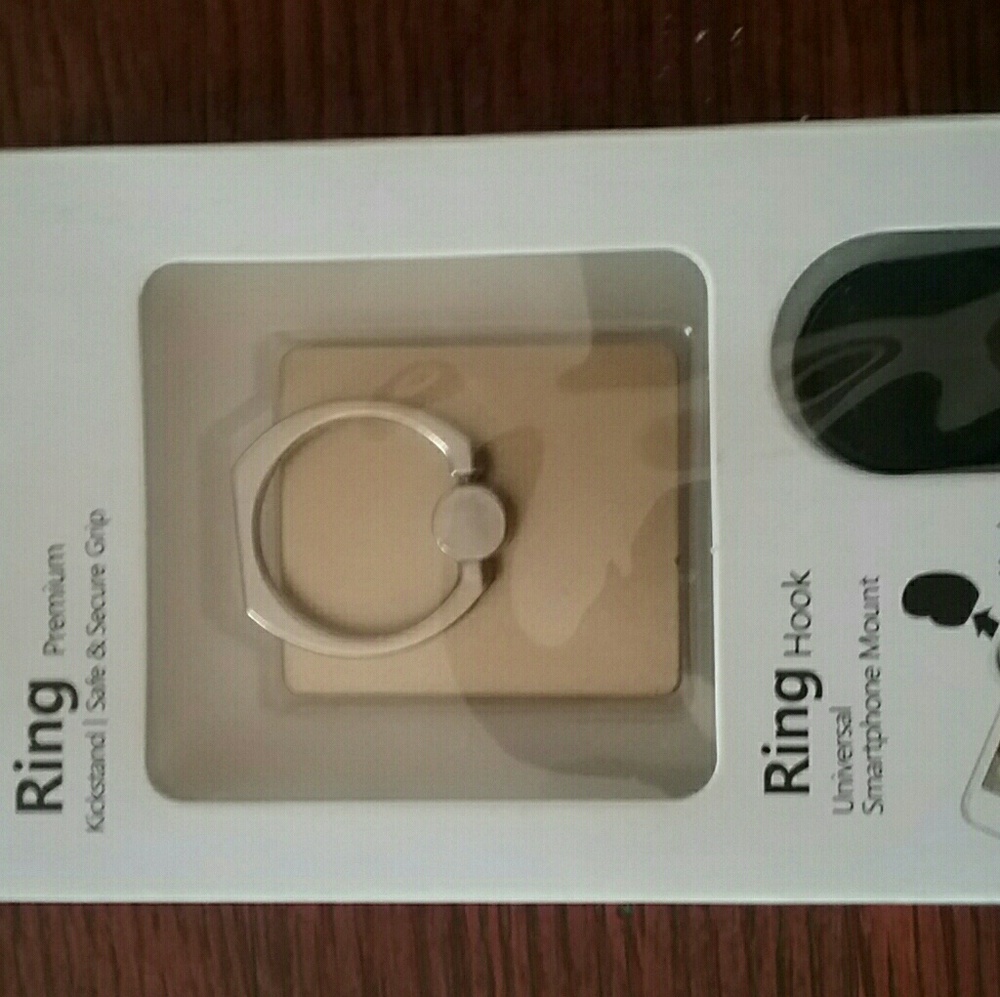 Gold Ring Kickstand or Hook